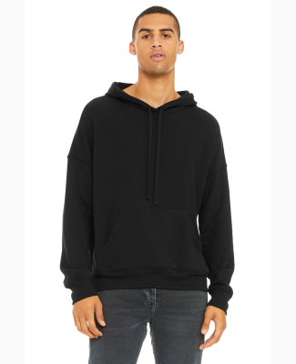 3729 Bella + Canvas Unisex Sponge Fleece Pullover  in Black