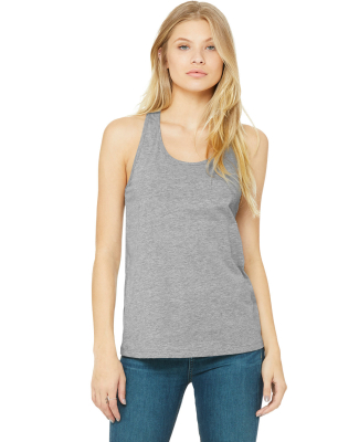 6008 Bella + Canvas Women's Jersey Racerback Tank in Athletic heather
