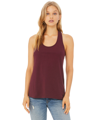 6008 Bella + Canvas Women's Jersey Racerback Tank in Maroon