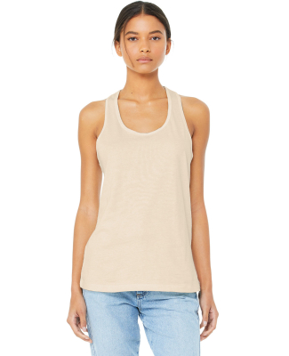6008 Bella + Canvas Women's Jersey Racerback Tank in Natural