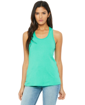 6008 Bella + Canvas Women's Jersey Racerback Tank in Teal