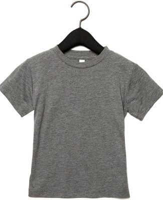 3413T Bella + Canvas Toddler Triblend Short Sleeve in Grey triblend