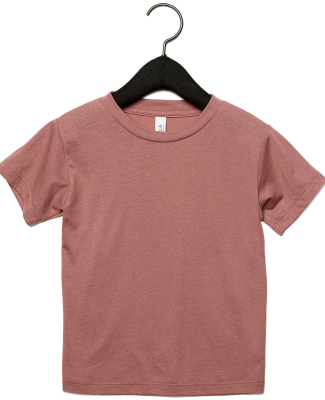 3413T Bella + Canvas Toddler Triblend Short Sleeve in Mauve triblend