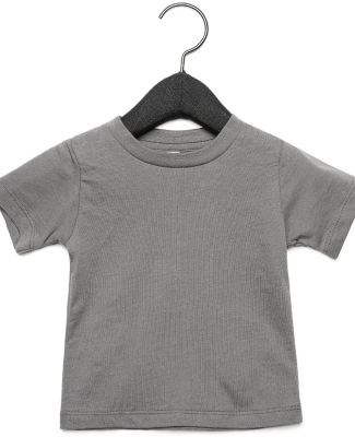 3001B Bella + Canvas Baby Short Sleeve Tee in Asphalt