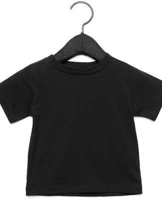 3001B Bella + Canvas Baby Short Sleeve Tee in Black