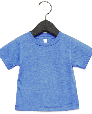 3001B Bella + Canvas Baby Short Sleeve Tee in Heather columbia blue