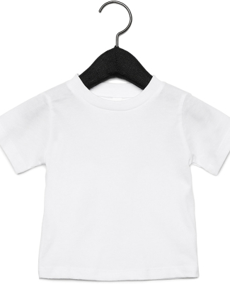 3001B Bella + Canvas Baby Short Sleeve Tee in White