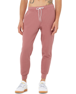 3727 Bella + Canvas Unisex Sponge Fleece Jogger Sw in Mauve