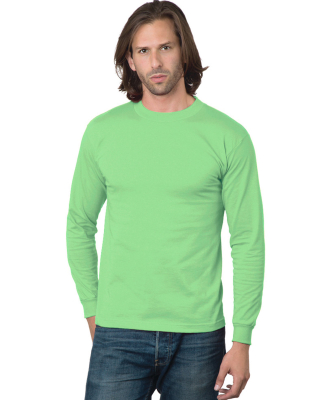 301 2955 Union-Made Long Sleeve T-Shirt in Lime Green