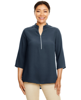 Devon and Jones DP611W Ladies' Perfect Fit™  3/4 in Navy