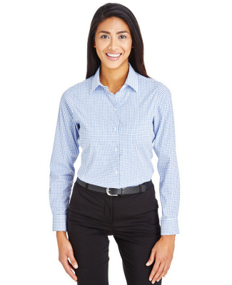 Devon and Jones DG540W Ladies' CrownLux Performanc in French blue/ white