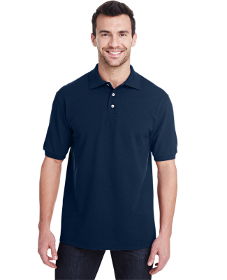 Jerzees 443M Easy Care Double Mesh Ringspun Pique  in J. navy