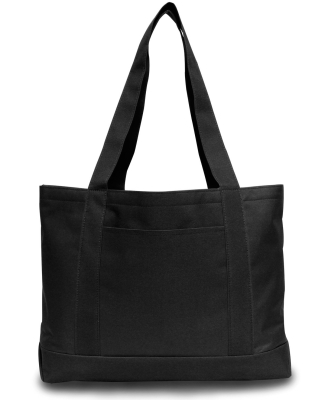 Liberty Bags 7002 P & O Cruiser Tote in Black/ black