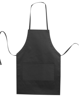 Liberty Bags 5502 Adjustable Neck Loop Apron in Black