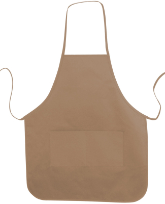 Liberty Bags 5505 Long Butcher Block Apron in Tan