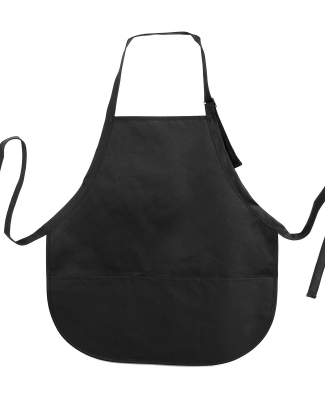 Liberty Bags 5507 Adjustable Neck Strap Three Pock in Black