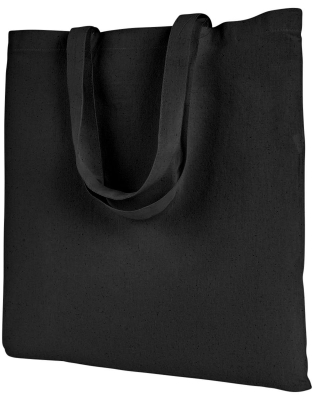 Liberty Bags 8502 BRANSON BARGAIN CANVAS TOTE in Black