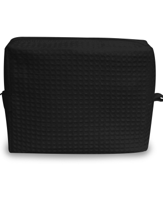 Liberty Bags 5770 Tammy Waffle Weave Spa Bag in Black