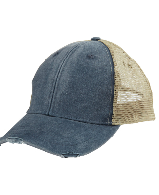 Ollie Cap in Navy/ tan