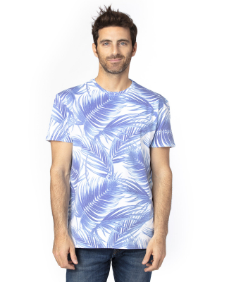 Threadfast Apparel 100A Unisex Ultimate T-Shirt in Palm paradise
