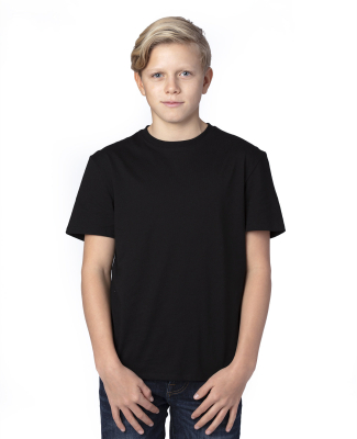 Threadfast Apparel 600A Youth Ultimate T-Shirt in Black