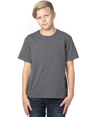 Threadfast Apparel 600A Youth Ultimate T-Shirt in Charcoal heather