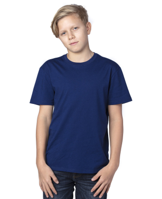 Threadfast Apparel 600A Youth Ultimate T-Shirt in Navy
