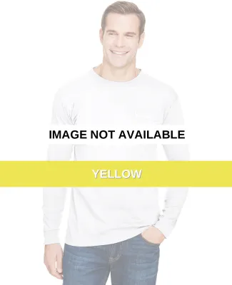 Bayside Apparel 3055 Union-Made Long Sleeve T-Shir Yellow