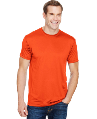Bayside Apparel 5300 USA-Made Performance Tee in Bright orange