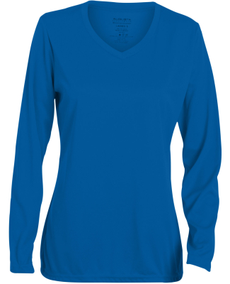 Augusta Sportswear 1788 Women's Long Sleeve Wickin in Royal