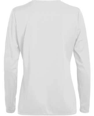 Augusta Sportswear 1788 Women's Long Sleeve Wickin in White