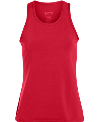 Augusta Sportswear 1202 Women's Solid Racerback Ta in Red
