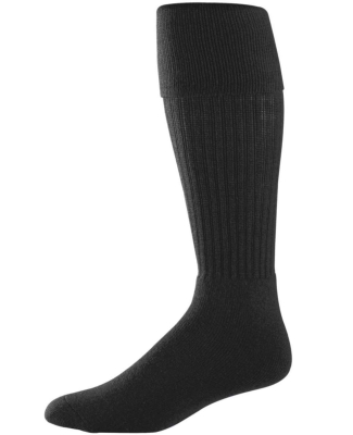 Augusta Sportswear 6031 Youth Soccer Socks in Black
