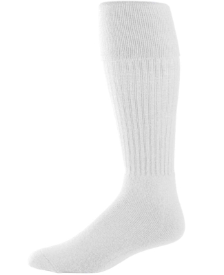 Augusta Sportswear 6031 Youth Soccer Socks in White