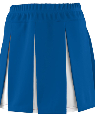 Augusta Sportswear 9115 Women's Liberty Skirt in Royal/ white