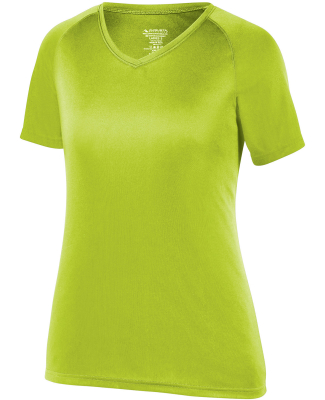 Augusta Sportswear 2792 Women's Attain Wicking Shi in Lime