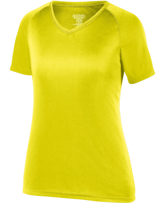 Augusta Sportswear 2792 Women's Attain Wicking Shi in Safety yellow