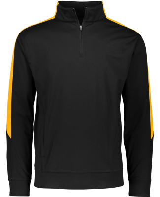 Augusta Sportswear 4386 Medalitst 2.0 Pullover in Black/ gold