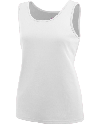 Augusta Sportswear 1705 Women's Training Tank in White