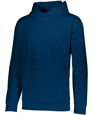 Augusta Sportswear 5506 Youth Wicking Fleece Hoode in Navy
