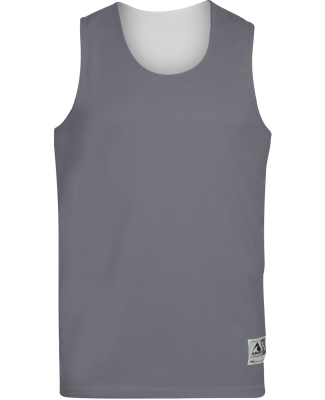 Augusta Sportswear 5023 Youth Reversible Wicking T in Graphite/ white
