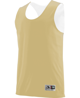 Augusta Sportswear 5023 Youth Reversible Wicking T in Vegas gold/ white