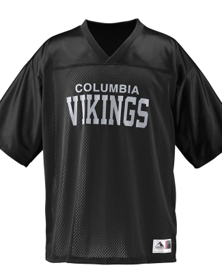 Augusta Sportswear 258 Youth Stadium Replica Jerse in Black