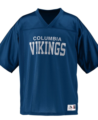 Augusta Sportswear 258 Youth Stadium Replica Jerse in Navy