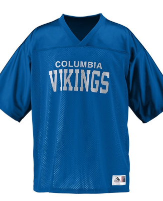 Augusta Sportswear 258 Youth Stadium Replica Jerse in Royal
