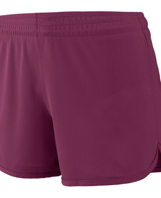 Augusta Sportswear 357 Women's Accelerate Short in Maroon
