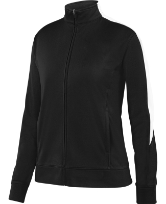 Augusta Sportswear 4397 Ladies Medalist Jacket 2.0 in Black/ white