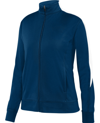Augusta Sportswear 4397 Ladies Medalist Jacket 2.0 in Navy/ white