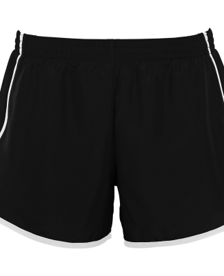 Augusta Sportswear 1265 Women's Pulse Team Running in Black/ black/ white