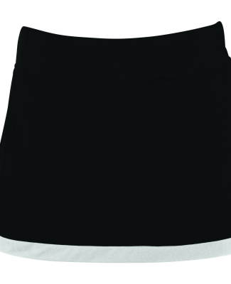Augusta Sportswear 2411 Girls' Action Color Block  in Black/ white
